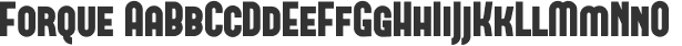 Forque Font