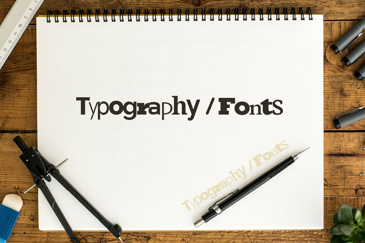 Useful typography and fonts for designers and creatives.
