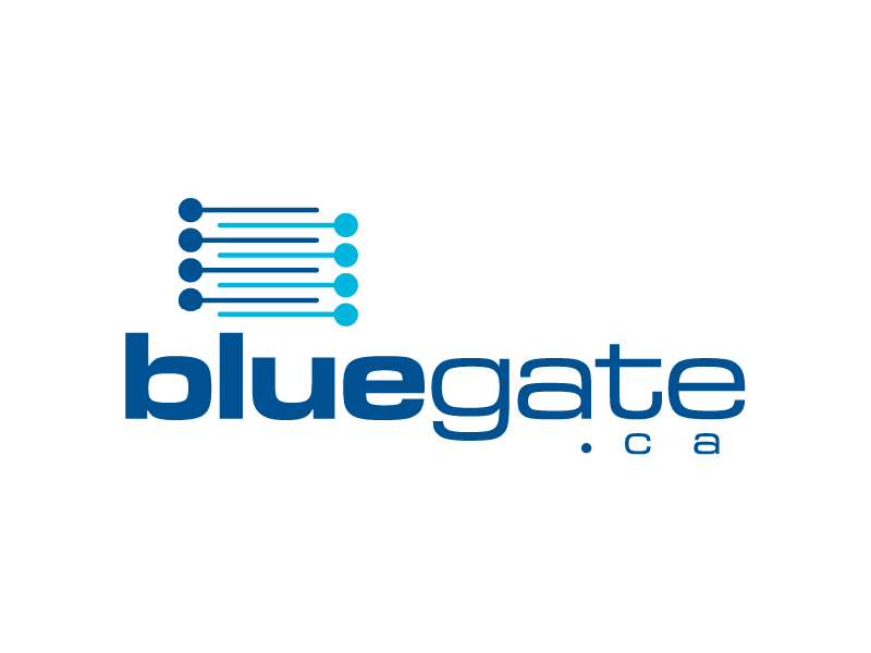 bluegate canada logo design